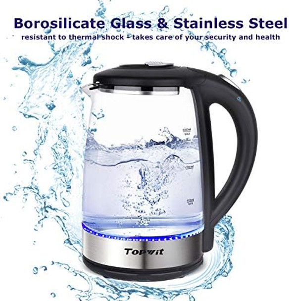 TOPWIT Electric Kettle & Electric Cooker with Steamer