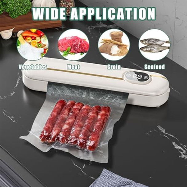 Mini Bag Sealer 11Inch Mini Heat Sealer Heating Quick Sealer For Food Bag Portable Handheld Bag Resealer Machine For Chips and Snacks Bags Freshness (Green)