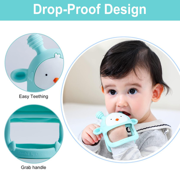 COZYPANDA Baby Teether, Teething Toys for Babies