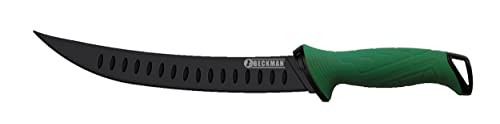 Beckman Fillet Knife 9" 420J2 Stainless Blade And Ergonomic Soft Grip Handlegreen