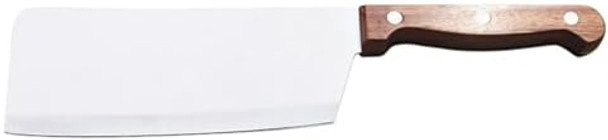 Bene Casa 7-Inch Stainless Steel Cleaver Knife With Rosewood Handle – Heavy-Duty Full Tang Meat And Bone Chopper Triple Riveted For Kitchen Durability And Control Bene Casa 7-Inch Stainless Steel Cleaver Knife With Rosewood Handle – Heavy-Duty Full Tang Meat And Bone Chopper Triple Riveted For Kitchen Durability And Control