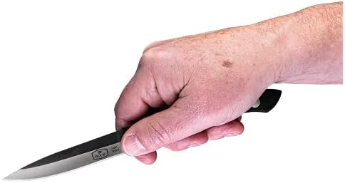 Buck Knives Kitchen 4-Inch Cutlery Paring Knife With Slate Black Paperstone Handle