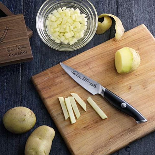 Cangshan Thomas Keller Signature Collection Swedish Powder Steel Forged 3.5" Paring Knife Black