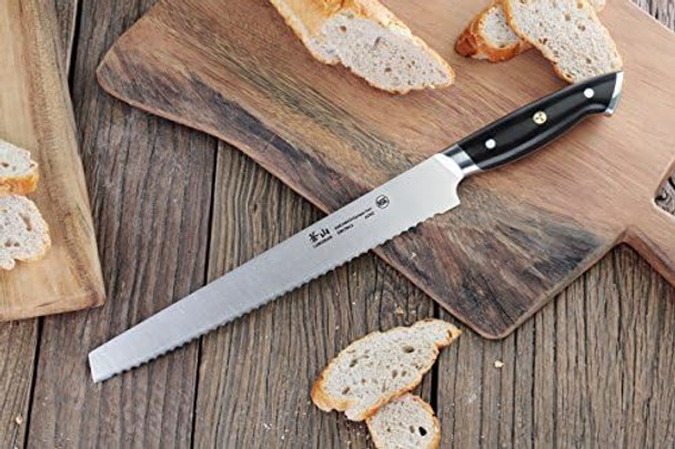 Cangshan Z Series 62502 German Steel Forged Bread Knife 10.25-Inch