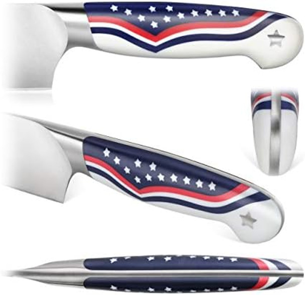 Cangshan United Series 1026115 Swedish 14C28N Steel Forged 2-Piece Starter Knife Set 8-Inch Chef'S Knife And 3.5-Inch Paring Knife