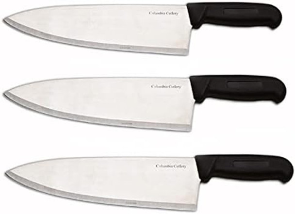 Columbia Cutlery Black 12 In. Black Chef / Cook Knife (Single Chef Knife)