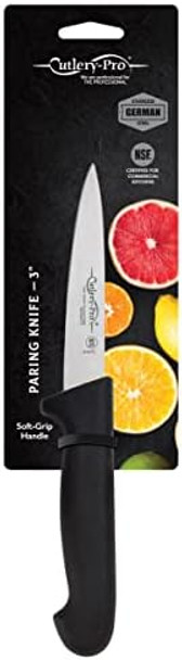 Granton Santoku Knife Cat Cora Approved Soft-Grip Handle Nsf German Steel 7-Inch Blade