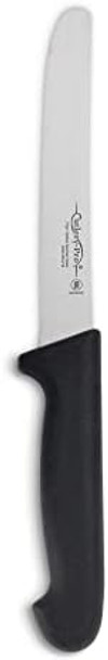 Granton Santoku Knife Cat Cora Approved Soft-Grip Handle Nsf German Steel 7-Inch Blade