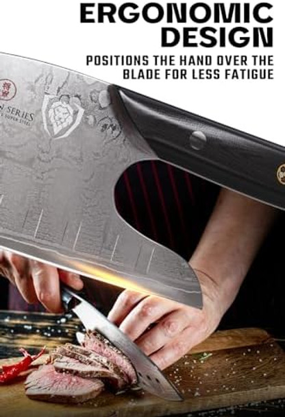 Dalstrong Guardian Chef Knife - 8 Inch - Shogun Series Elite - Ergonomic Design - Limits Fatigue - Japanese Aus-10V Super Steel Kitchen Knife - G10 Handle Cooking Chef'S Knife - W/Sheath