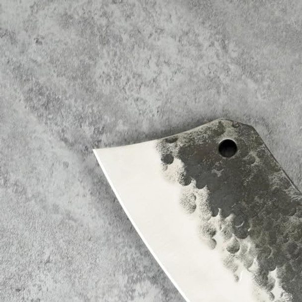 Dengjia Chef Knife 7.2 Inch Chinese Chef'S Knife And Meat Cleaver With Rosewood Handle Kitchen Knife