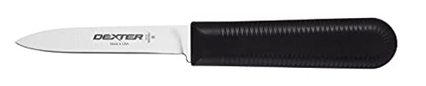 Dexter-Russell-24333B 3¼" Cook'S Style Parer Black Handle Dexter-Russell-24333B 3¼" Cook'S Style Parer Black Handle
