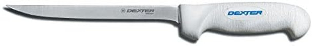 Dexter-Russell Sg133-8 Fillet Knife 8" Flexible Blade Sofgrip Handle - White