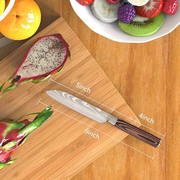 Japanese Chef Knife 8 Inch - Damascus Steel 67-Layer 2Mm Thin Blade Kitchen Knife Sharp Professional Blade For Meat Sushi & Vegetables With Ergonomic Wood Handle & Box