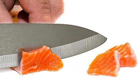 Ck0001 6 Inch Advanced Coffee Color Ceramic Blade Chef'S Knife With Plastic Protective Cover