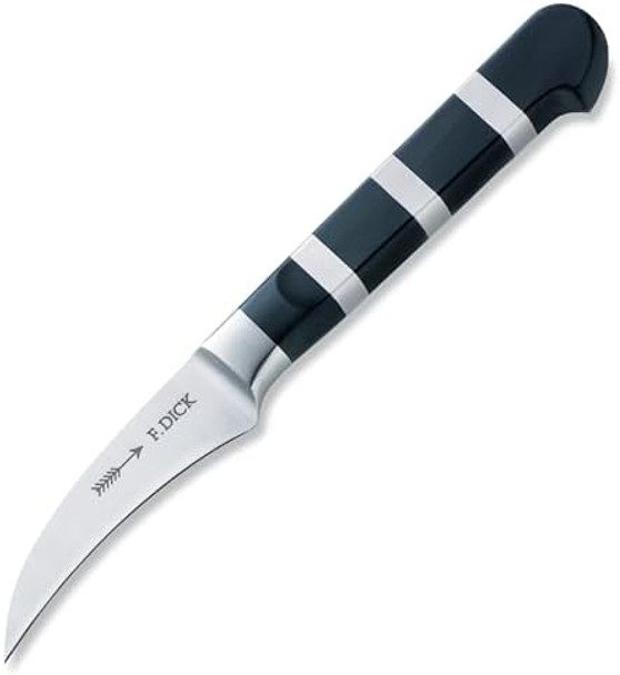 F. Dick – 1905 Peeling Knife - Paring Knife With 2.8" Blade & 56 Hrc - Ideal For Cutting Fruit & Vegetables - Ultra Sharp - Stainless Steel - Ergonomic Handle - High Carbon