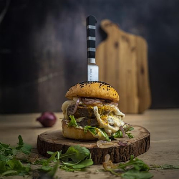 F. Dick – 1905 Steak Knife - Meat Knife With 4.7" Blade & 56 Hrc - Ideal For Cutting Meat & Fish - Utility Knife - Stainless Steel - Ultra Sharp - Ergonomic Handle - High Carbon F. Dick – 1905 Steak Knife - Meat Knife With 4.7" Blade & 56 Hrc - Ideal For Cutting Meat & Fish - Utility Knife - Stainless Steel - Ultra Sharp - Ergonomic Handle - High Carbon