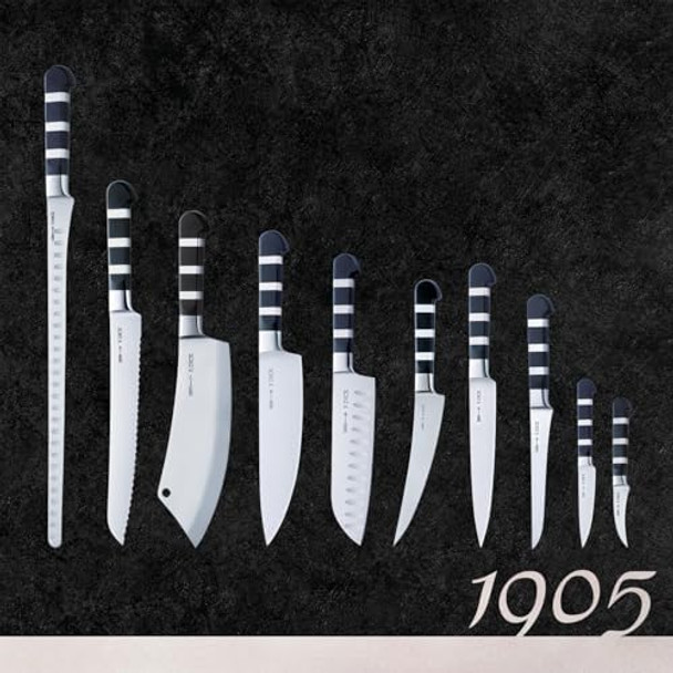 F. Dick – 1905 Chef Knife - Classic Kitchen Knife With 7" Blade & 56 Hrc - Ideal For Meat & Vegetables - High Carbon - Stainless Steel - Ultra Sharp - Ergonomic Handle F. Dick – 1905 Chef Knife - Classic Kitchen Knife With 7" Blade & 56 Hrc - Ideal For Meat & Vegetables - High Carbon - Stainless Steel - Ultra Sharp - Ergonomic Handle