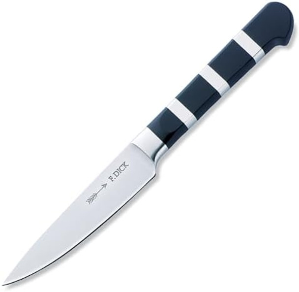 F. Dick – 1905 Paring Knife - Kitchen Knife With 3.5" Blade & 56 Hrc - Ideal For Small Cutting Work & Decorations - Stainless Steel - Ultra Sharp - Ergonomic Handle - High Carbon F. Dick – 1905 Paring Knife - Kitchen Knife With 3.5" Blade & 56 Hrc - Ideal For Small Cutting Work & Decorations - Stainless Steel - Ultra Sharp - Ergonomic Handle - High Carbon