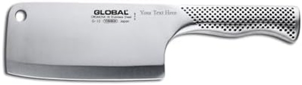 Global G-12 6 1/4" Meat Cleaver