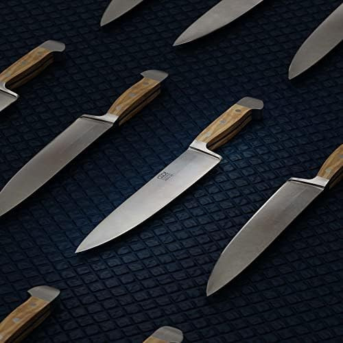 Güde Alpha Olive Series Hand Forged/Sharpened Chef'S Knife 10-In - Ice Hardened Steel - Made In Solingen Germany Since 1910