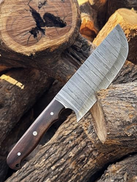 Fixed Blade Damascus Steel Cleaver Knife 12 Inch Professional Sharp Chef Knife Chopping Knifes For Man