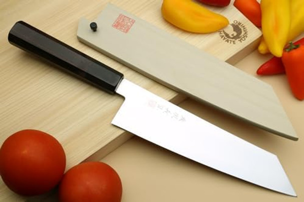 Yoshihiro Aus10 Ice Hardened Stainless Steel Kiritsuke Japanese Chef Knife Rosewood Handle (8.25'' (210Mm))