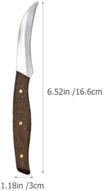 Hemoton Vegetable Fruit Carving Knife Diy: Professional Chef Knife Food Fruit Paring Knife Kitchen Tool Utensils 1 Set