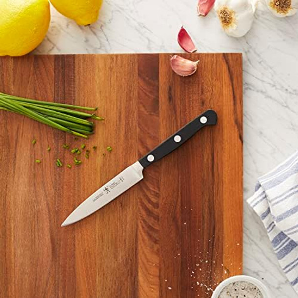 Henckels Classic Razor-Sharp 4-Inch Paring Knife German Engineered Informed By 100+ Years Of Mastery Stainless Steel