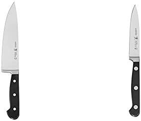 Henckels Statement And Classic Razor-Sharp Knife Set (8-Inch Slicing Knife + 4-Inch Paring Knife)