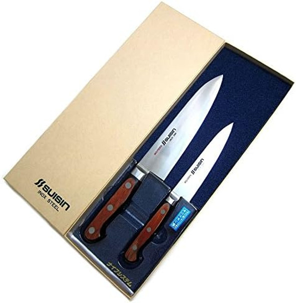 Houcho.Com Suisin Inox Western-Style Knife Series Genuine Sakai-Manufactured Inox Steel Gyuto & Utility Knife Houcho.Com Suisin Inox Western-Style Knife Series Genuine Sakai-Manufactured Inox Steel Gyuto & Utility Knife