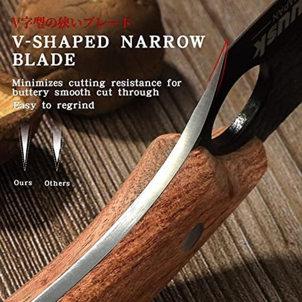 Huusk Collectible Knives d Chef Knife & Classic Chef Knife With Leather Sheath And Box