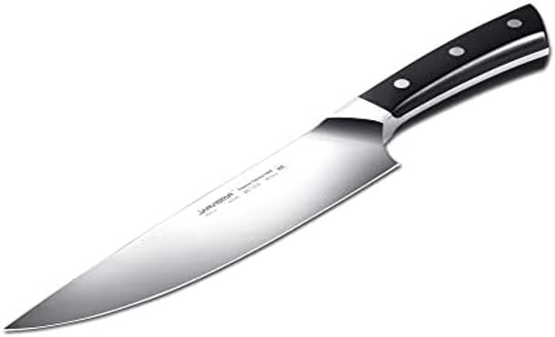 Jarvistar 8 Inch Chef’S Knife: Professional Kitchen Knife - Ultra Sharp High Carbon Stainless Steel Forged Short Bolster - Chef Knife Ergonomic Handle For Cutting Vegetable