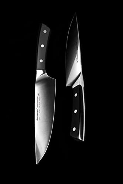Jarvistar 8 Inch Chef’S Knife: Professional Kitchen Knife - Ultra Sharp High Carbon Stainless Steel Forged Short Bolster - Chef Knife Ergonomic Handle For Cutting Vegetable Jarvistar 8 Inch Chef’S Knife: Professional Kitchen Knife - Ultra Sharp High Carbon Stainless Steel Forged Short Bolster - Chef Knife Ergonomic Handle For Cutting Vegetable
