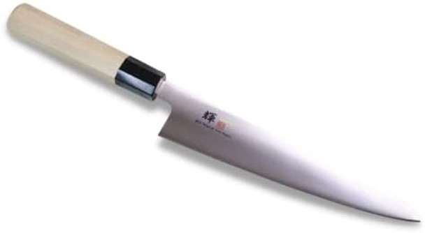 Kagayaki Japanese Chef’S Knife Kv-8Es Professional Wa Gyuto Knife Vg-10 Cobalt Steel Pro Kitchen Knife With Traditional Wa Handle 8.2 Inch (Kv-8Es Wa Gyuto 240Mm (9.4 Inch)