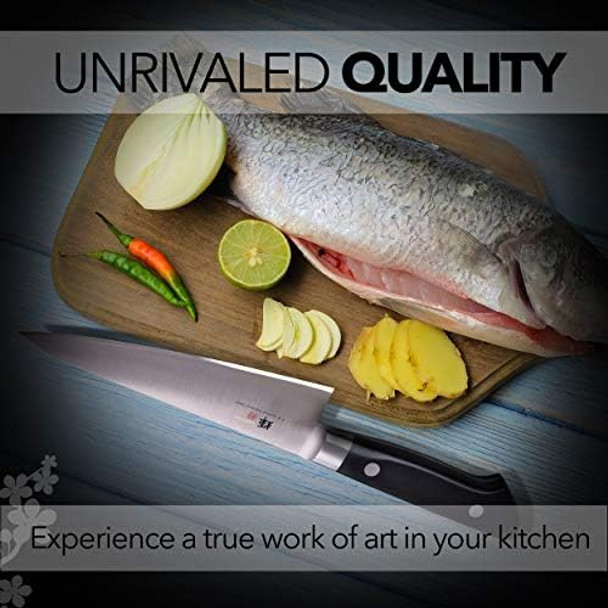 Kagayaki Japanese Chef’S Knife Kg-4Es Professional Honesuki Boning Knife Vg-1 High Carbon Japanese Stainless Steel Pro Kitchen Knife With Ergonomic Pakka Wood Handle 5.9 Inch