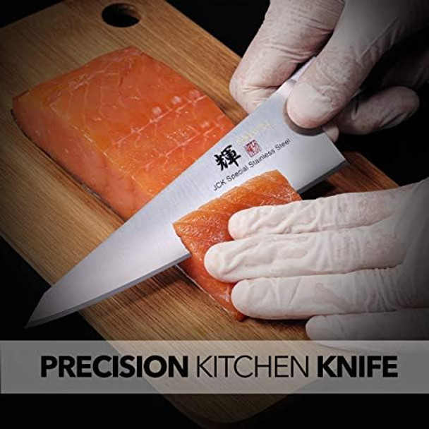 Kagayaki Japanese Chef’S Knife Kg-4Es Professional Honesuki Boning Knife Vg-1 High Carbon Japanese Stainless Steel Pro Kitchen Knife With Ergonomic Pakka Wood Handle 5.9 Inch Kagayaki Japanese Chef’S Knife Kg-4Es Professional Honesuki Boning Knife Vg-1 High Carbon Japanese Stainless Steel Pro Kitchen Knife With Ergonomic Pakka Wood Handle 5.9 Inch