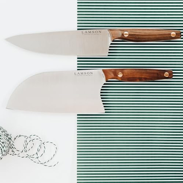 Lamson 8" Vintage Chef'S Knife With Walnut Handle