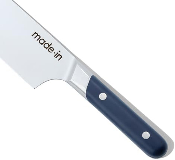 Made In Cookware - 8" Chef Knife - Crafted In France - Full Tang With Olive Wood Handle