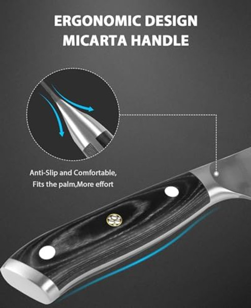 6In Chef Knifesharp Kitchen Knife High-Carbon German En1.4116 Stainless Steel Cooking Knife Kitchen Knife Ergonomically Design With Box Suitable As A For Family And Lover 6In Chef Knifesharp Kitchen Knife High-Carbon German En1.4116 Stainless Steel Cooking Knife Kitchen Knife Ergonomically Design With Box Suitable As A For Family And Lover