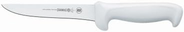 Mundial Extra Wide Stiff Boning Knife W/White Handle - 6-1/4"