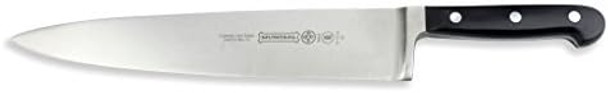 Mundial 5100 Series Black Cooking Knife 8-Inch Chef'S Knife With Polycarbonate Handle - Ideal Knife For Meat And Vegetables Large Scale Cutting Tasks Fully Forged Carbon Stainless Steel Mundial 5100 Series Black Cooking Knife 8-Inch Chef'S Knife With Polycarbonate Handle - Ideal Knife For Meat And Vegetables Large Scale Cutting Tasks Fully Forged Carbon Stainless Steel