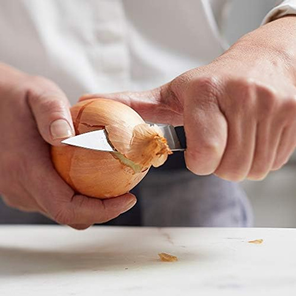 Opinel Intempora Paring Knife –Serrated High Carbon Steel Blade Easy To Handle Full Tang Construction Made In Portugal Opinel Intempora Paring Knife –Serrated High Carbon Steel Blade Easy To Handle Full Tang Construction Made In Portugal