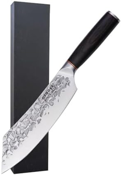 Chef Knife 8 Inch High Carbon Stainless Steel Kitchen Knife Chef Knife Professional Box For Family & Restaurant
