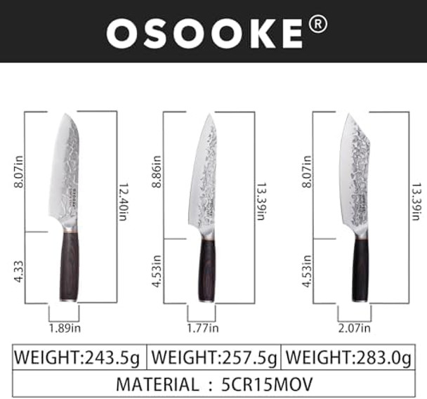 Chef Knife 8 Inch High Carbon Stainless Steel Kitchen Knife Chef Knife Professional Box For Family & Restaurant