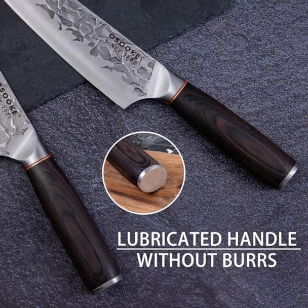 Chef Knife 8 Inch High Carbon Stainless Steel Kitchen Knife Chef Knife Professional Box For Family & Restaurant