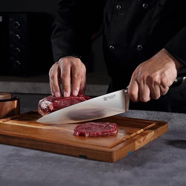 Paudin Chef Knife 8" + Utility Knife 5" Paudin Chef Knife 8" + Utility Knife 5"