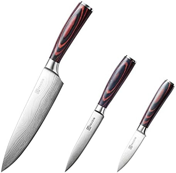 Paudin Chef Knife Kitchen Utility Knife And Paring Knife Paudin Chef Knife Kitchen Utility Knife And Paring Knife