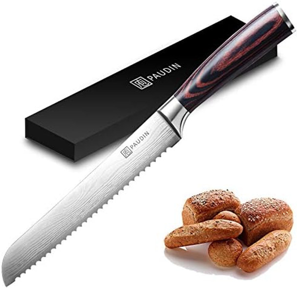 Paudin Bread Knife + Chef Knife Paudin Bread Knife + Chef Knife