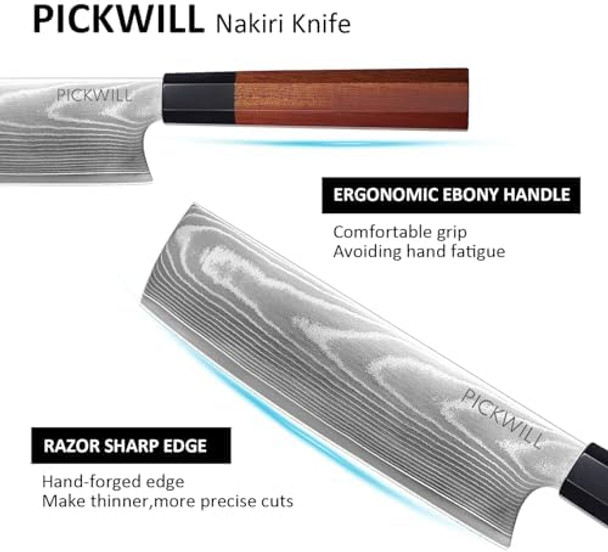 Damascus Knife Set 3-Piecedamascus Kitchen Knife Set With 67 Layers Damascus Steel Kitchen Knifeultra Sharp Japanese Knife Set With Ergonomic Ruby Ebony Handle