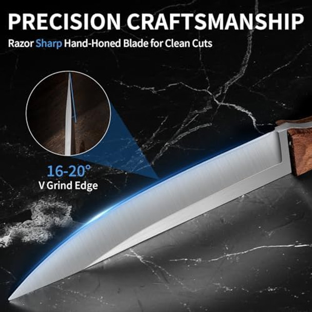 Plys Paring Knife With Sheath: Small Kitchen Knife For Fruits And Vegetables German Stainless Steel